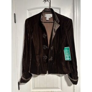 Anthony Vask Velvet Jacket! New with tags! Size 14